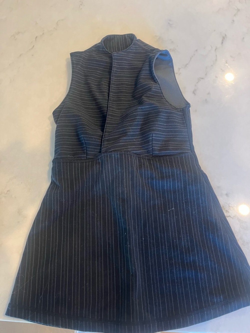 lululemon athletica Black Pinstripe Tank Top - Picture 3 of 3